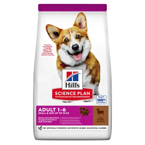 Hills cane adult small & mini agnello 1,5 kg