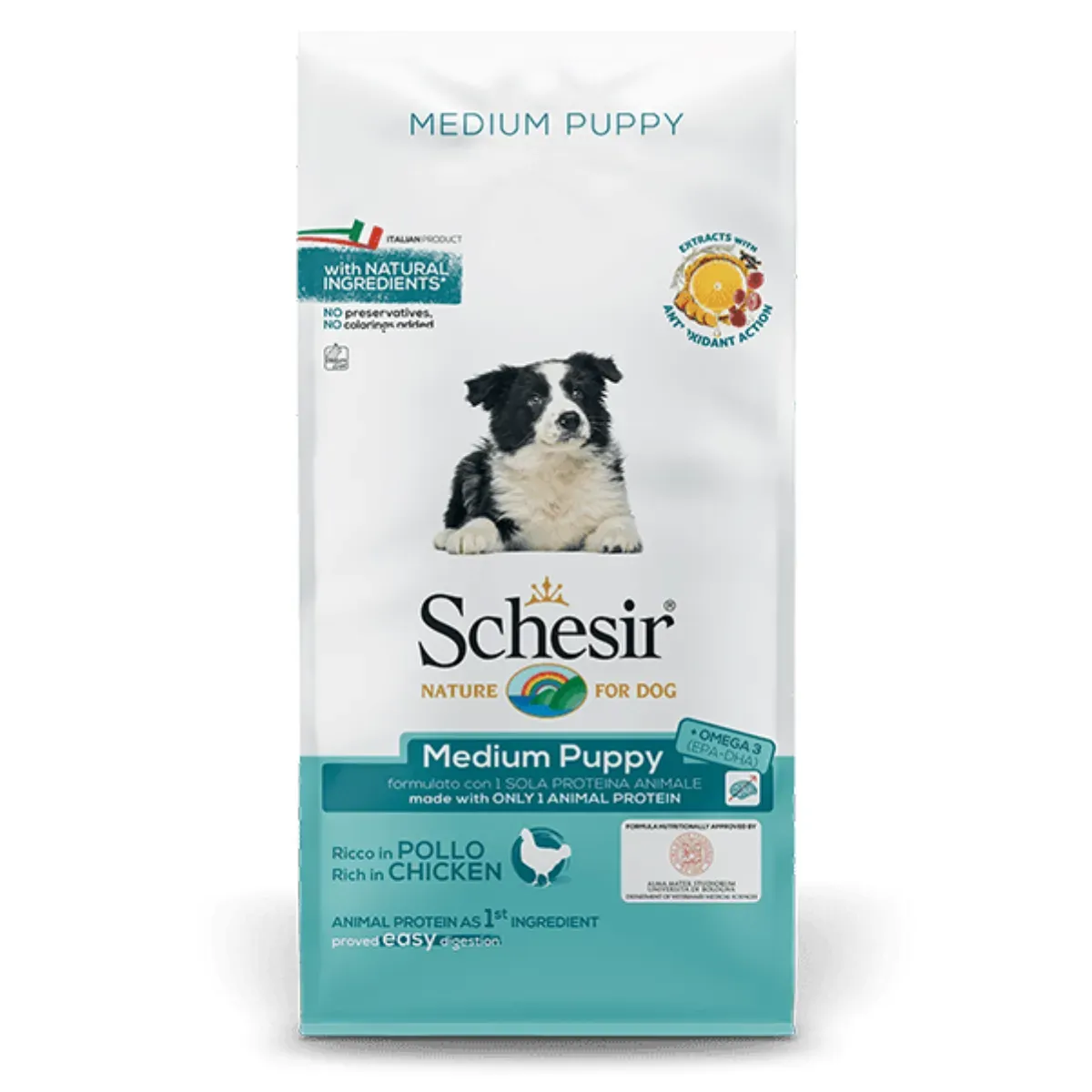 Schesir cane puppy medium pollo 12 kg
