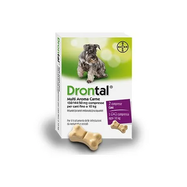 Drontal Multi Aroma Carne 2 Compresse