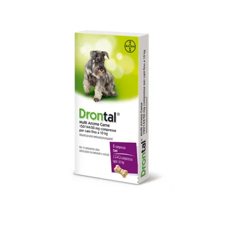 Drontal multi aroma carne 6 cpr