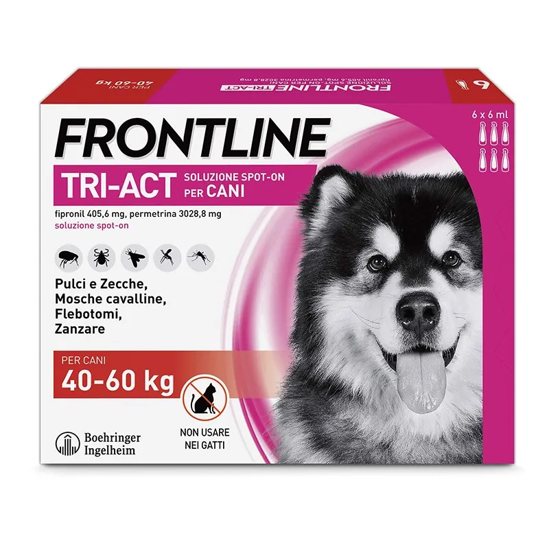 Frontline tri act 40-60kg 6 pipette