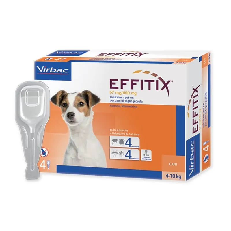 Effitix small 4-10 kg 4 pipette