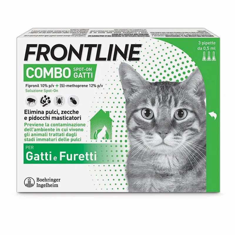 Frontline combo gatto 3 pipette