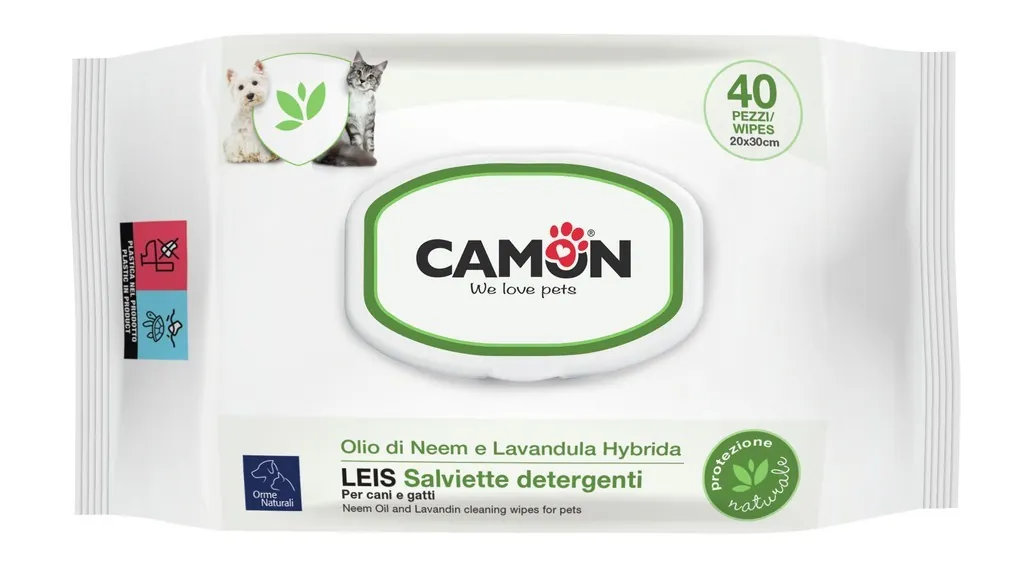 Salviette camon leis 40 pz