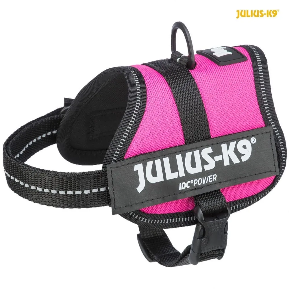 Julius k9 pettorina mini s 40-53cm fucsia