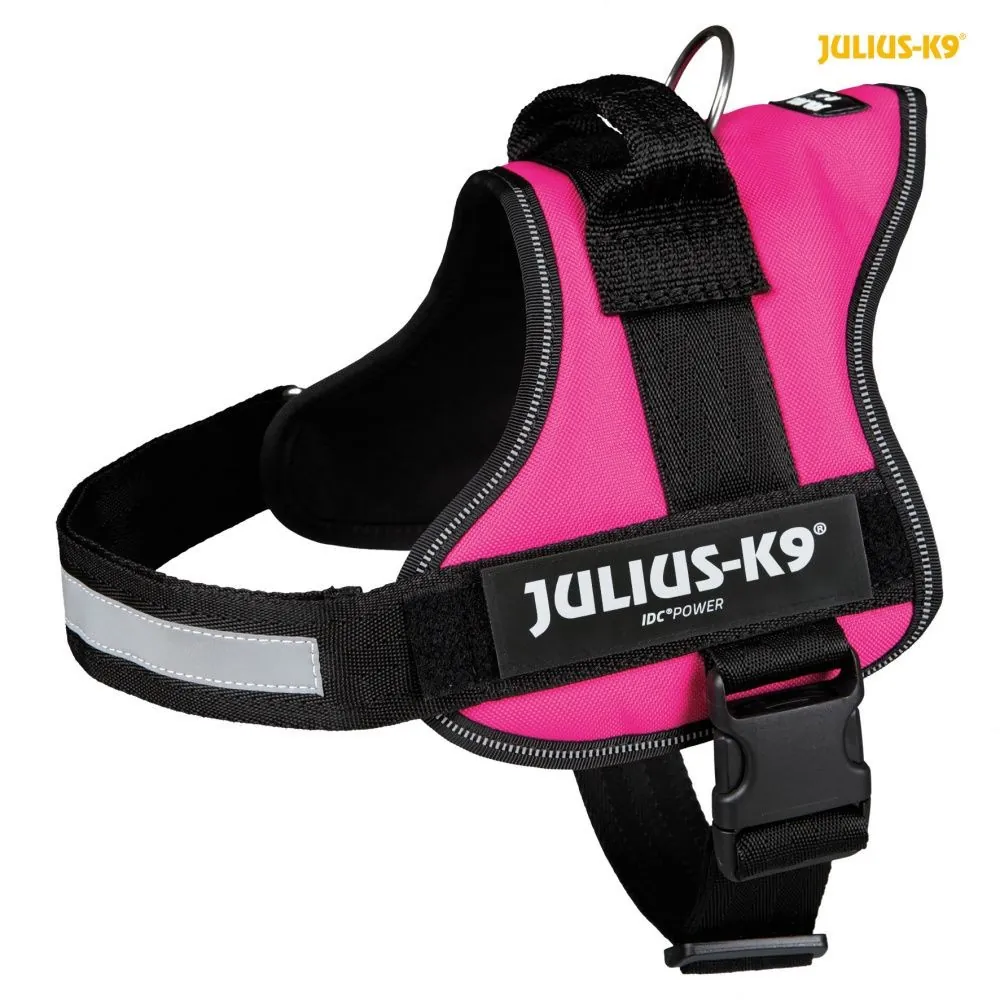Julius k9 pettorina m-l 58-76 cm fucsia
