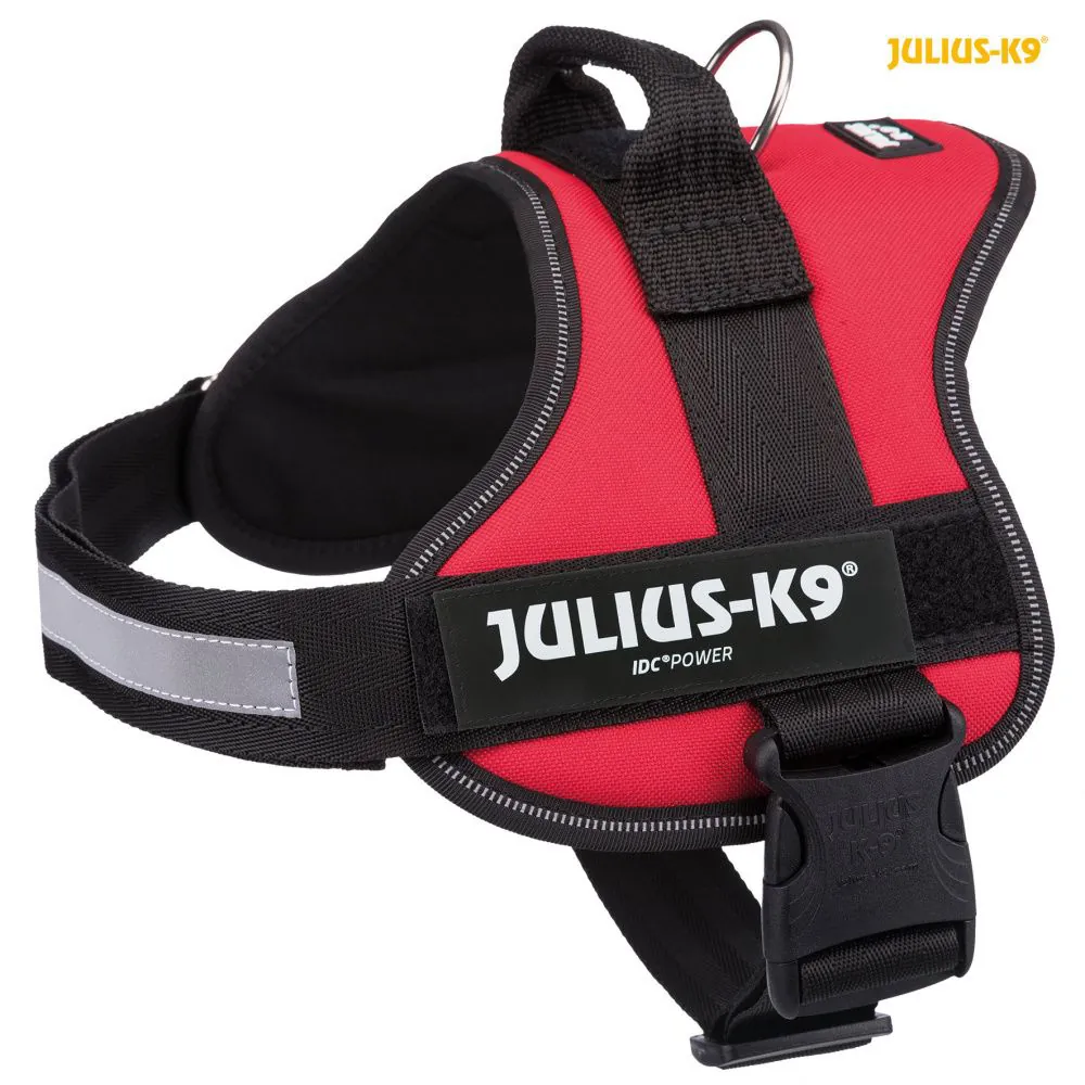 Julius k9 pettorina m-l 58-76 cm rossa