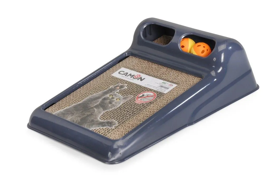 Tiragraffi gioco con 2 palline 40x28x12 cm