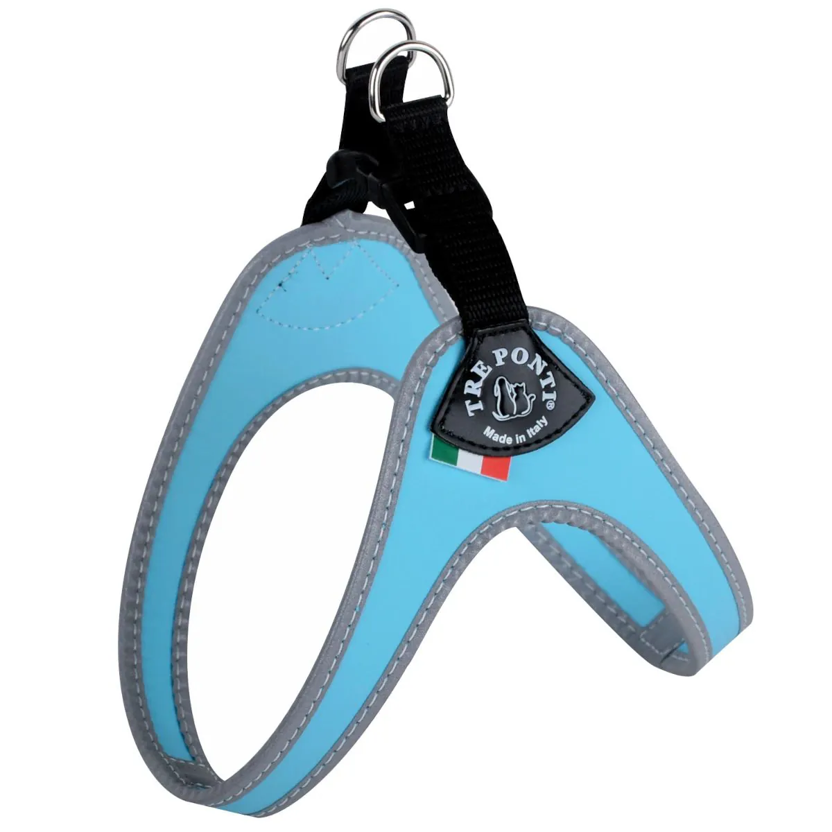 Pettorina easy fit azzurro 1,5