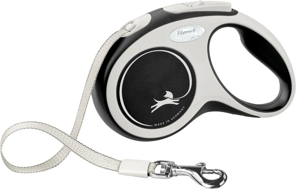 Flexi new comfort guinzaglio fettuccia s 5 mt nero