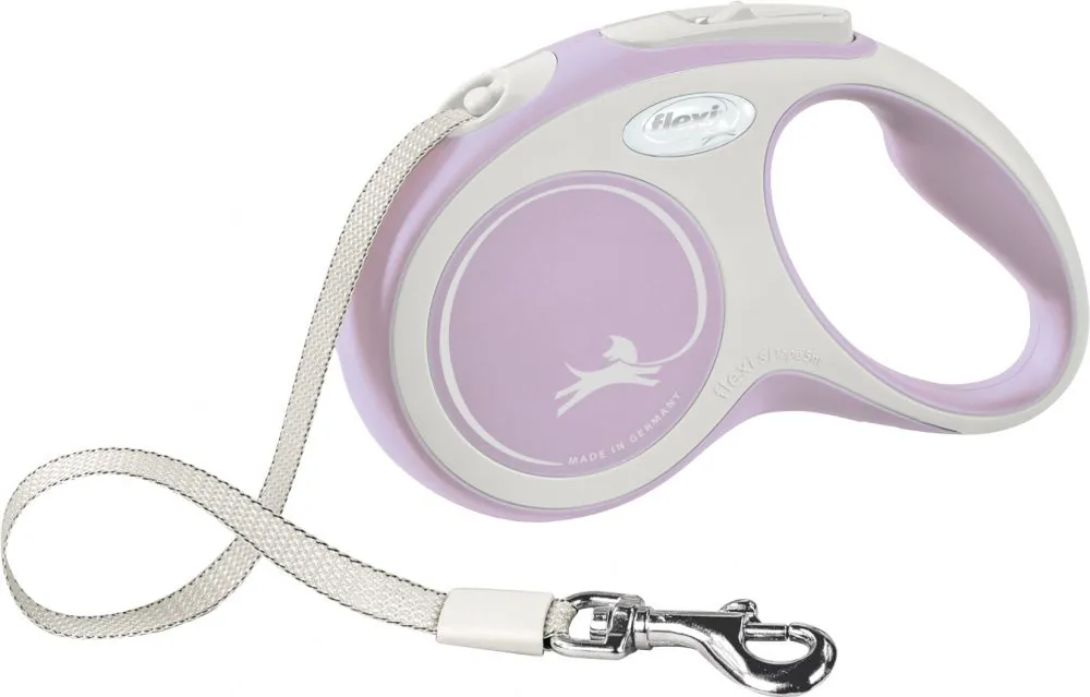 Flexi new comfort guinzaglio fettuccia xs 3 mt rosa