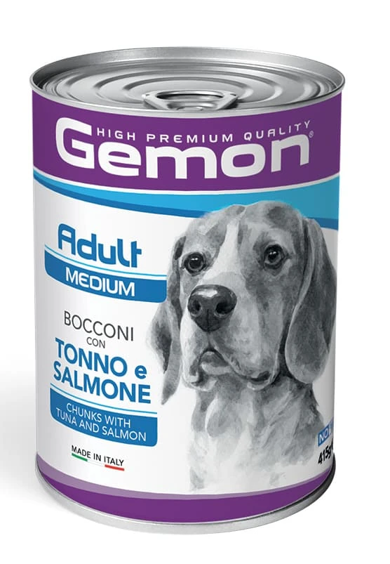 Dog adult bocconi con tonno e salmone 415 gr