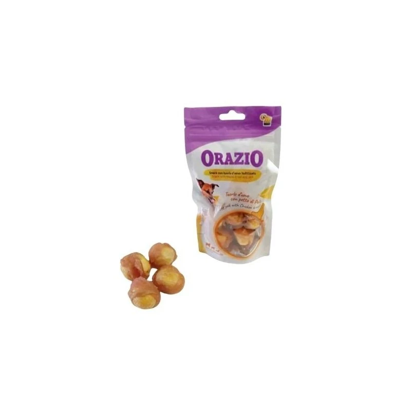 Orazio tuorlo d'uovo e petto di pollo 80 gr