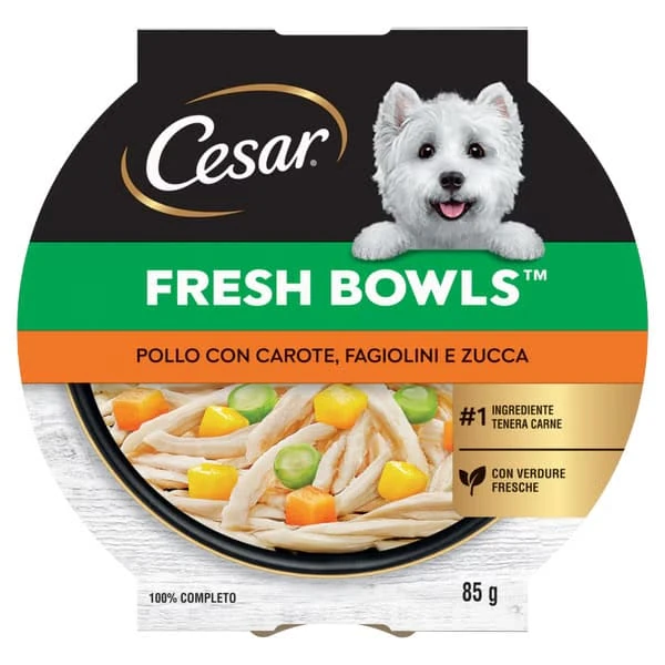 Cesar fresh bowls pollo carote 85 gr