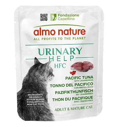 Hfc urinary help tonno del pacifico con mirtilli rossi bustina 50 gr