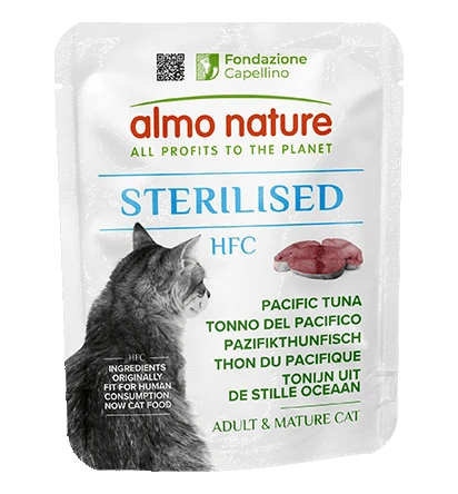 Hfc sterilised tonno del pacifico bustina 50 gr