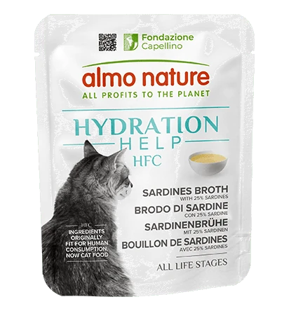 Hfc hydration help filetti di sardine in brodo bustina 50 gr