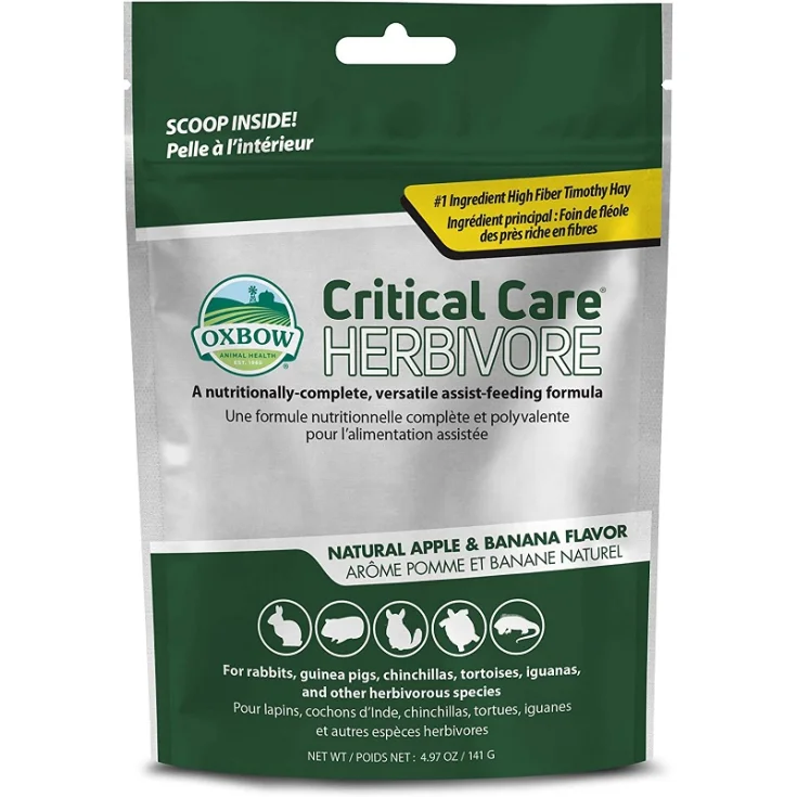 Oxbow critical care mela e banana 141 gr