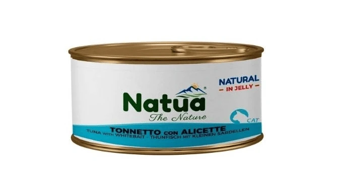 Natua cat tonnetto con alicette jelly lattina 85 gr