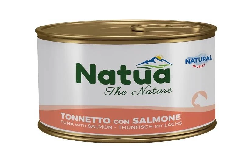 Natua cat tonnetto con salmone jelly lattina 85 gr