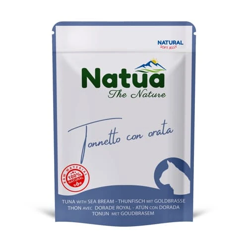 Natua cat tonnetto con orata bustina 70 gr