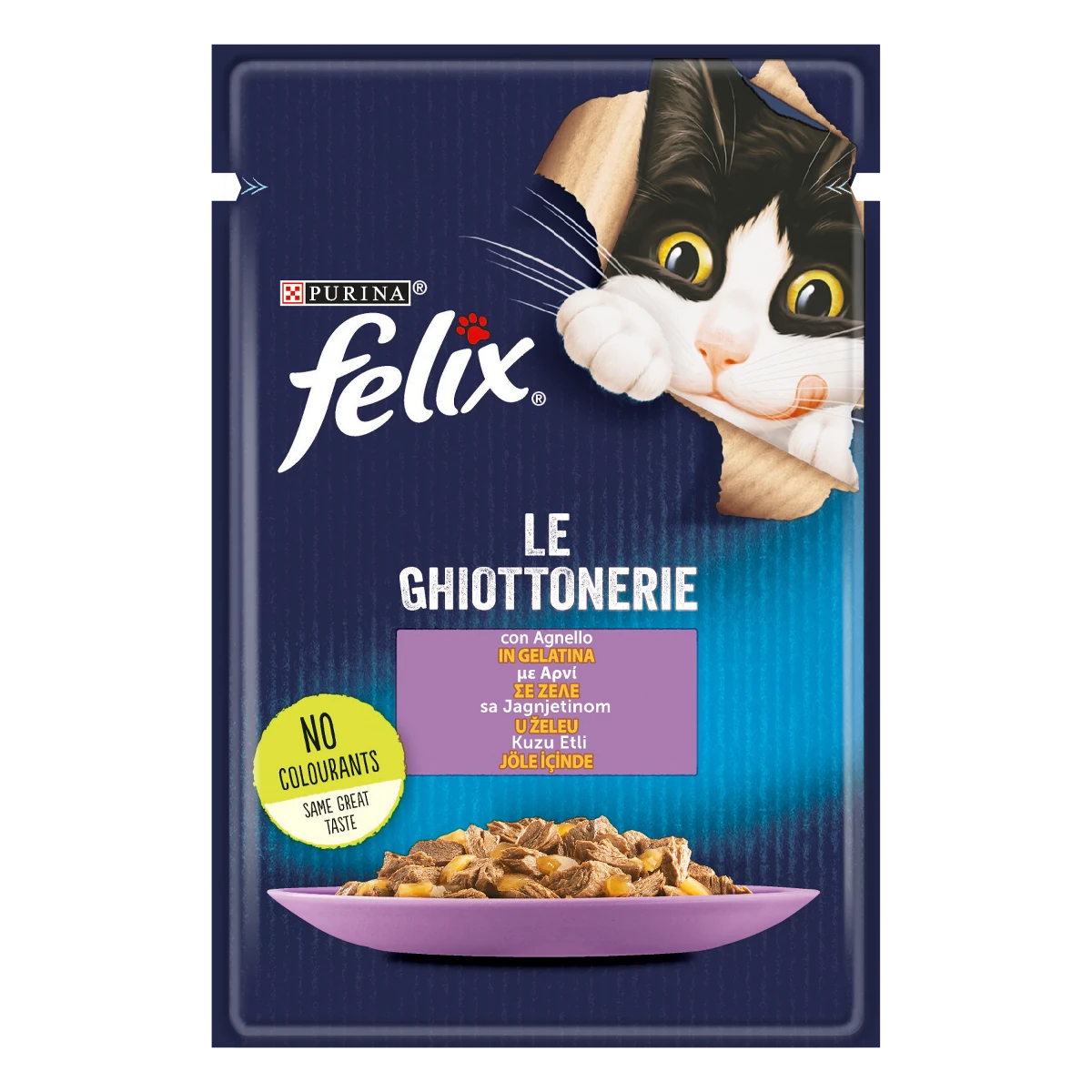 Felix ghiottonerie agnello gel 85 gr