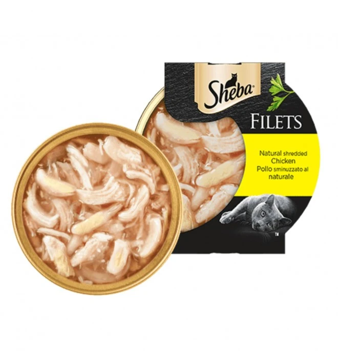Sheba filets pollo 60 gr