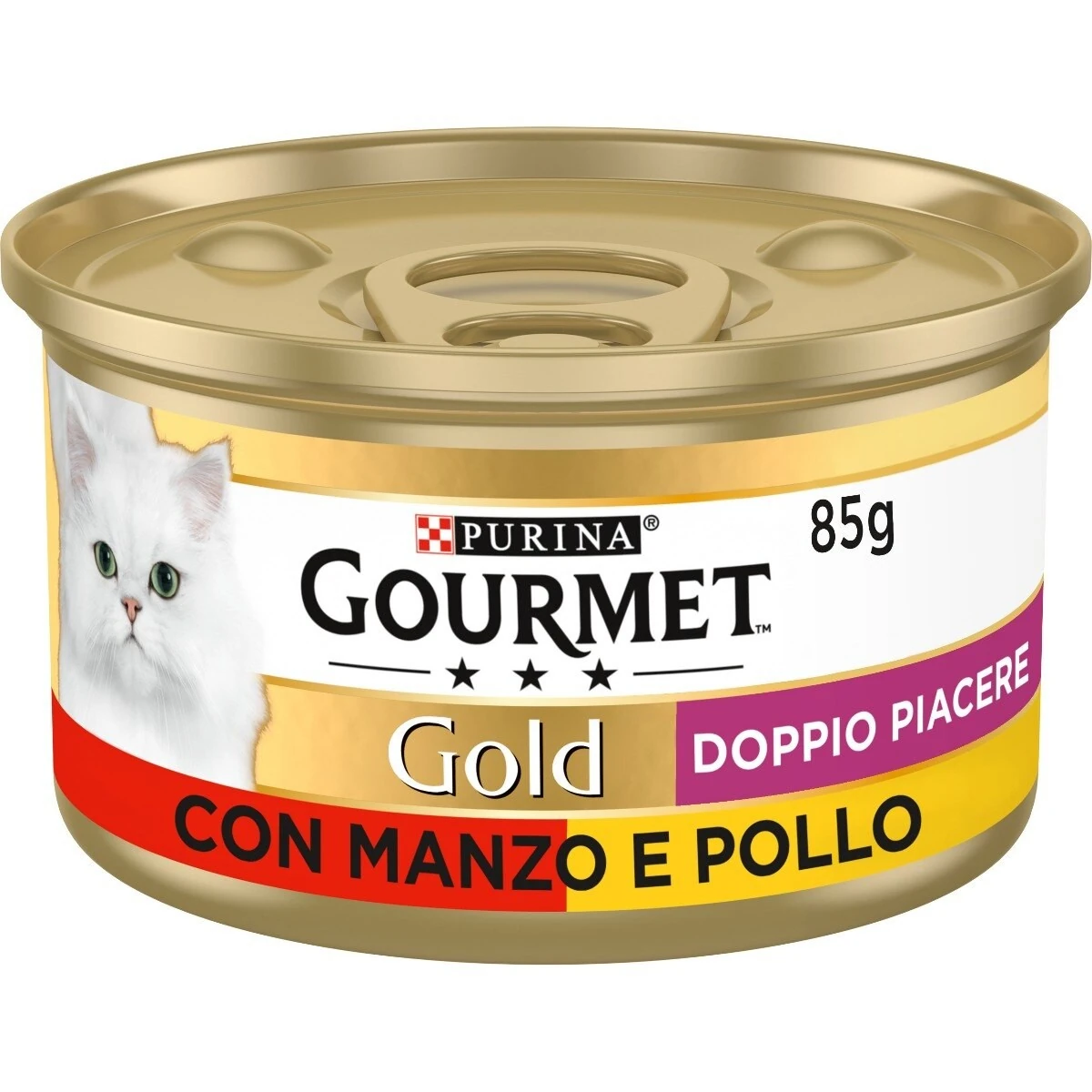 Gourmet gold doppio piacere manzo e pollo 85 gr
