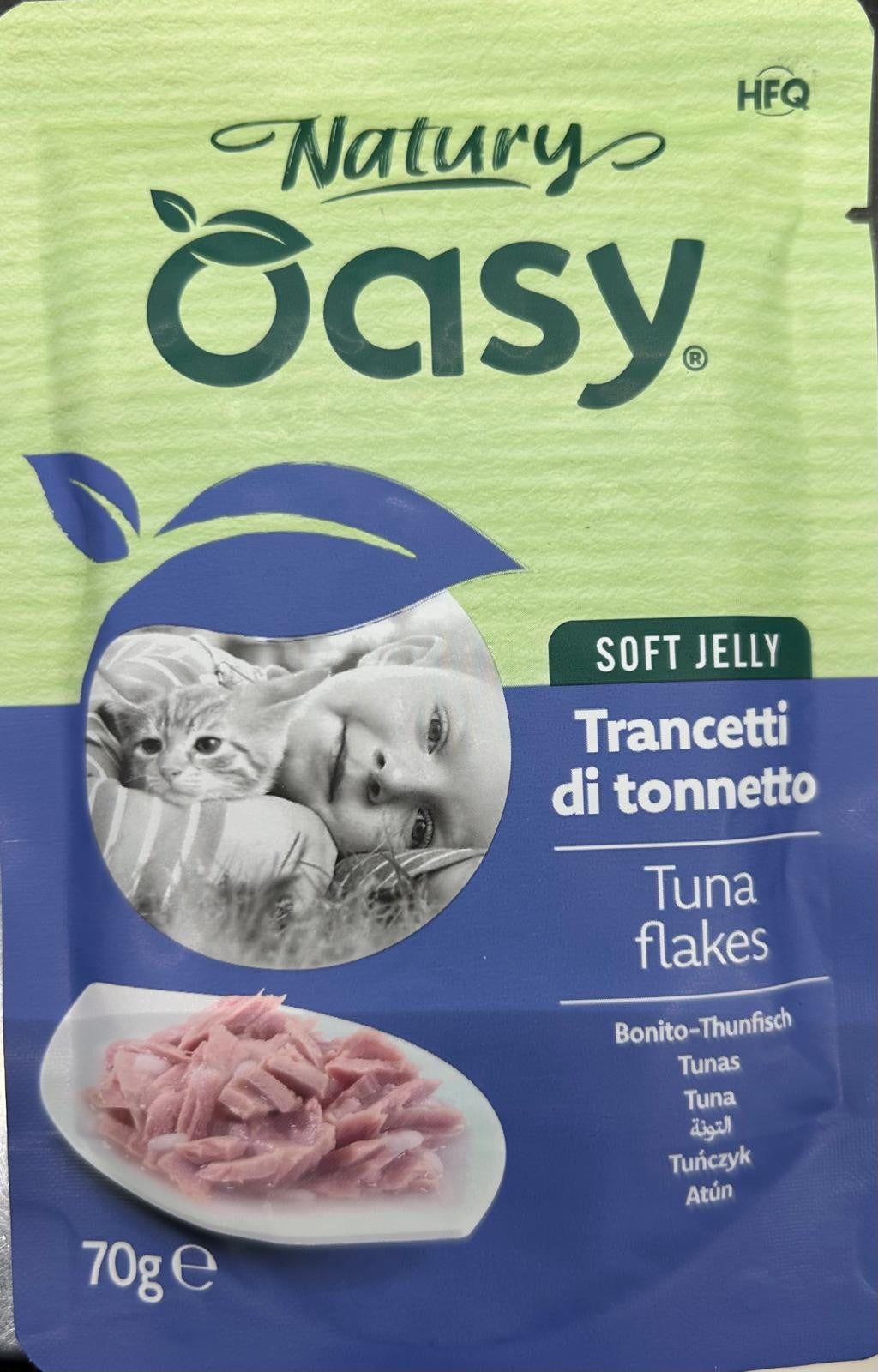 Oasy Trancetti di tonnetto bustina 70g