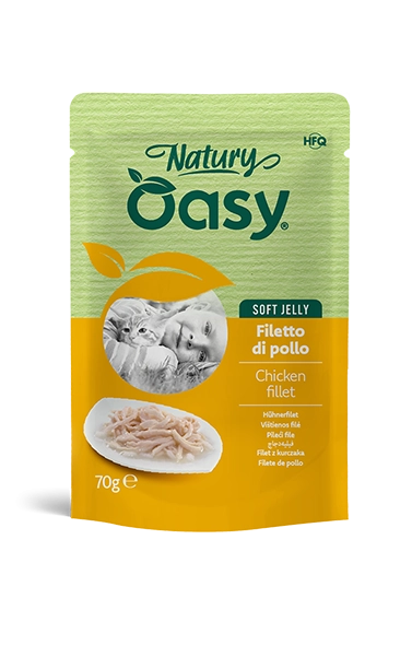 Oasy Cat Filetto di Pollo bustina 70 gr