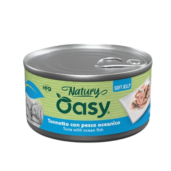 Oasy dog Tonnetto e pesce oceanico lattina 150 gr