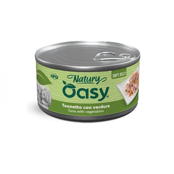 Oasy dog tonnetto e verdure lattina 150 gr