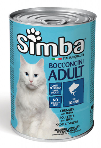 Simba Gatto Tonno Lattina 415 Gr 24x