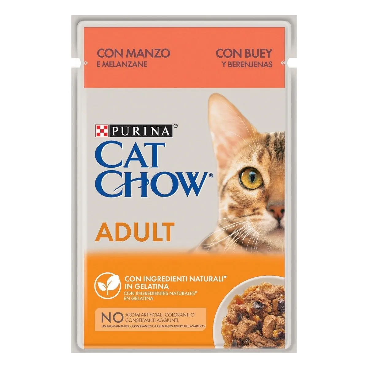 Cat chow adult manzo bustina 85 gr