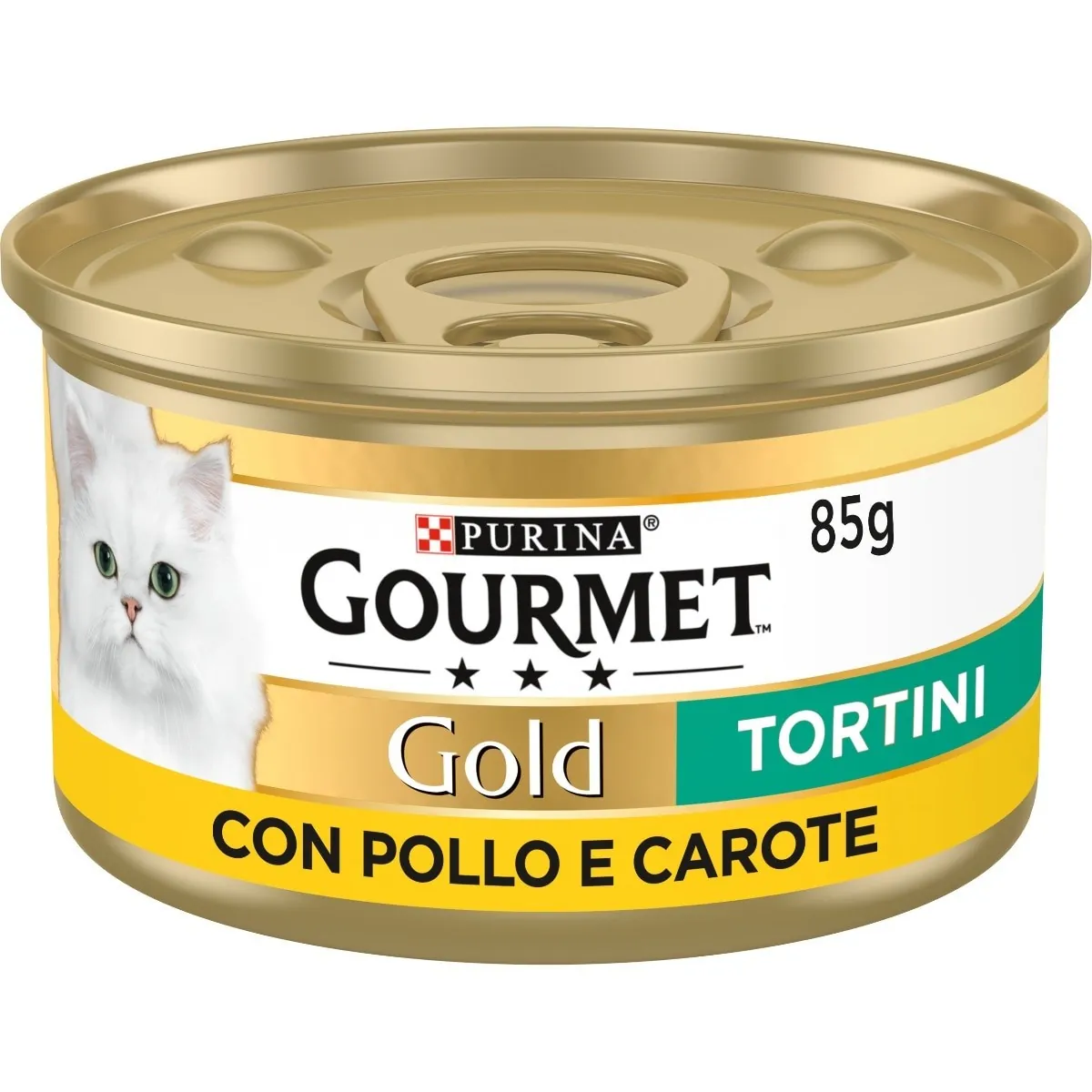 Gourmet gold tortini pollo e carote 85 gr