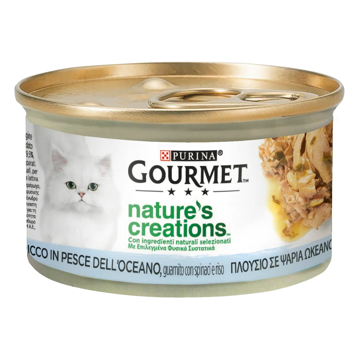 Gourmet nature's creation ricco in pesce oceano 85 gr