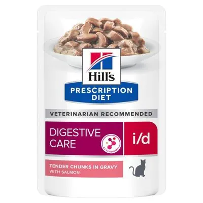Hills gatto i/d biome salmone bustina 85 gr