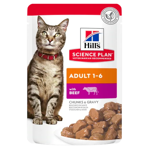 Hills gatto adult manzo bustina 85 gr