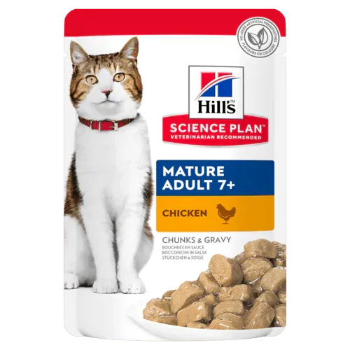 Hills gatto mature pollo bustina 85 gr