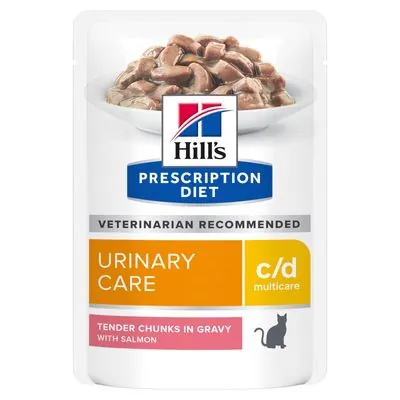 Hills gatto c/d salmone bustina 85 gr