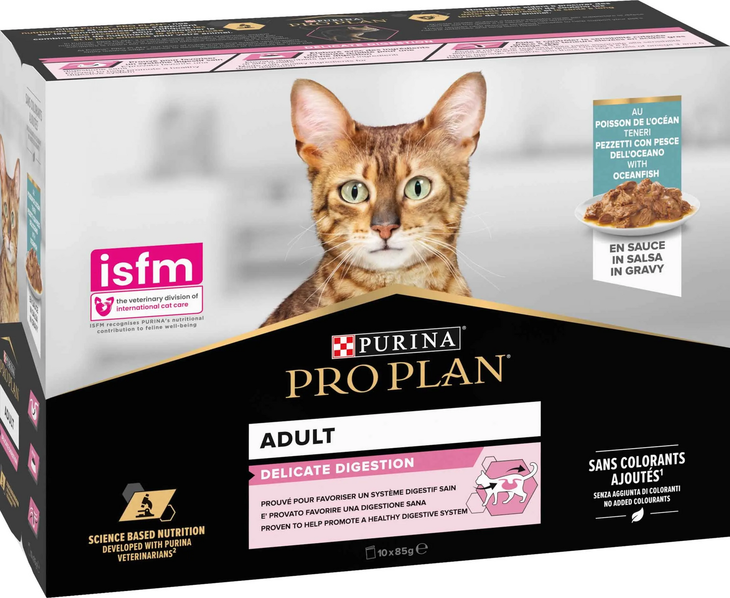 Pro plan cat pesce multipack 10x85 gr