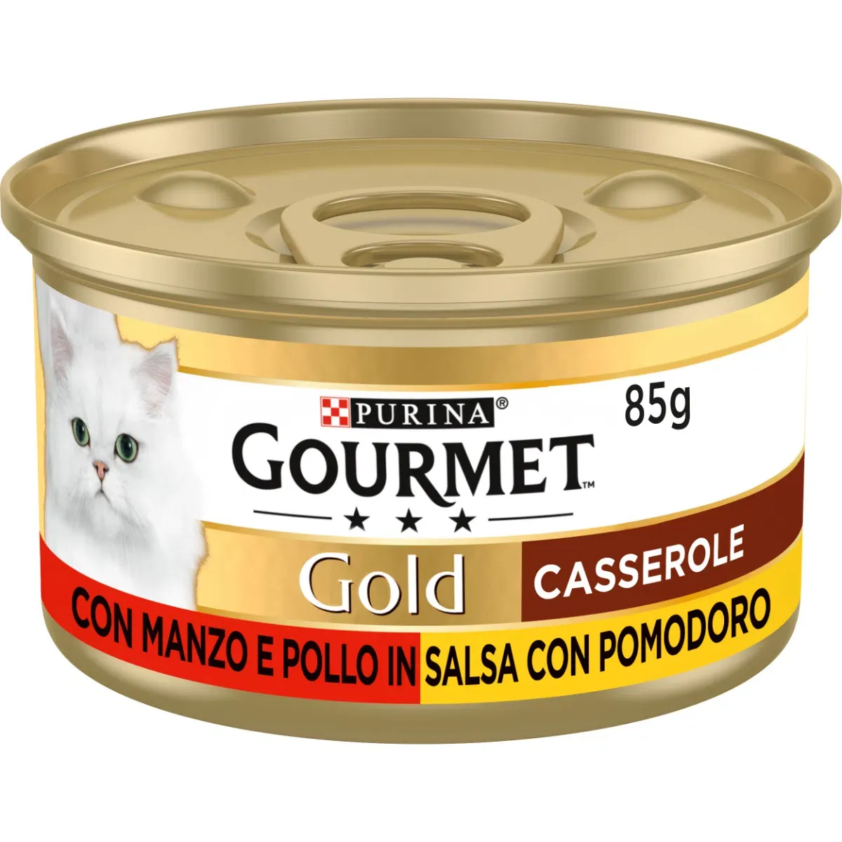 Gourmet gold casseruola pollo manzo e pomodoro 85 gr