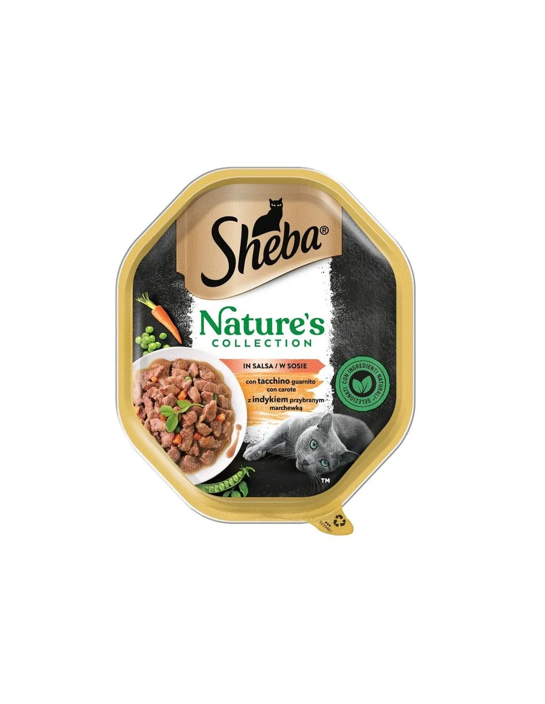 Sheba natural tacchino e carote 85 gr