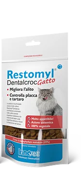 Restomyl dentalcroc gatto 60 gr