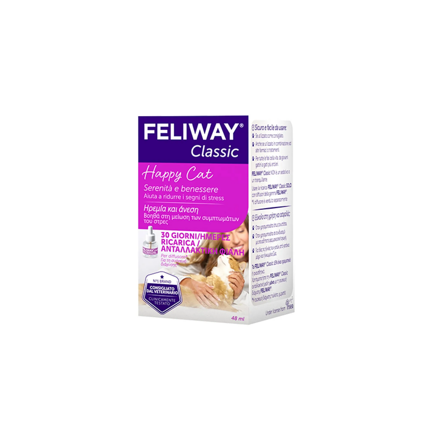 Feliway classic ricarica 48 ml