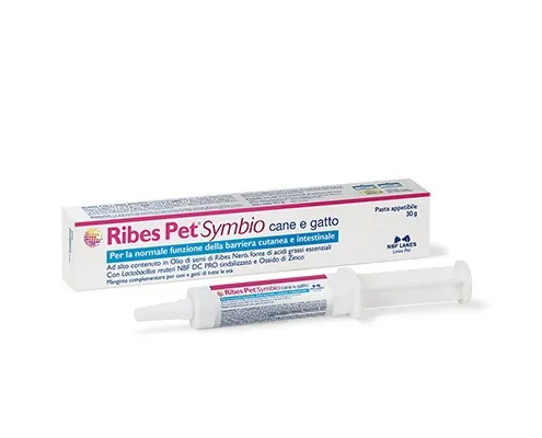 In Scadenza 30/09/2026 - Ribes pet symbio cane e gatto pasta 30 gr