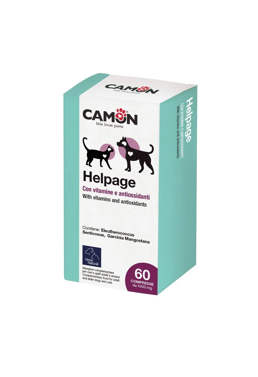 Helpage-vet 1gr 60 cpr