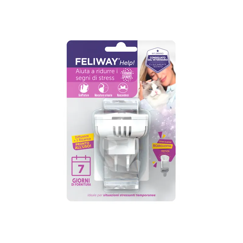Feliway help diffusore + ricarica