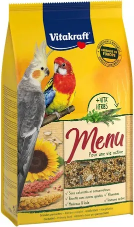 Vk menù premium per parrocchetti 1 kg