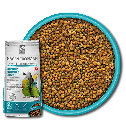 Hari lifetime formula per pappagalli granuli da 4 mm 820 gr